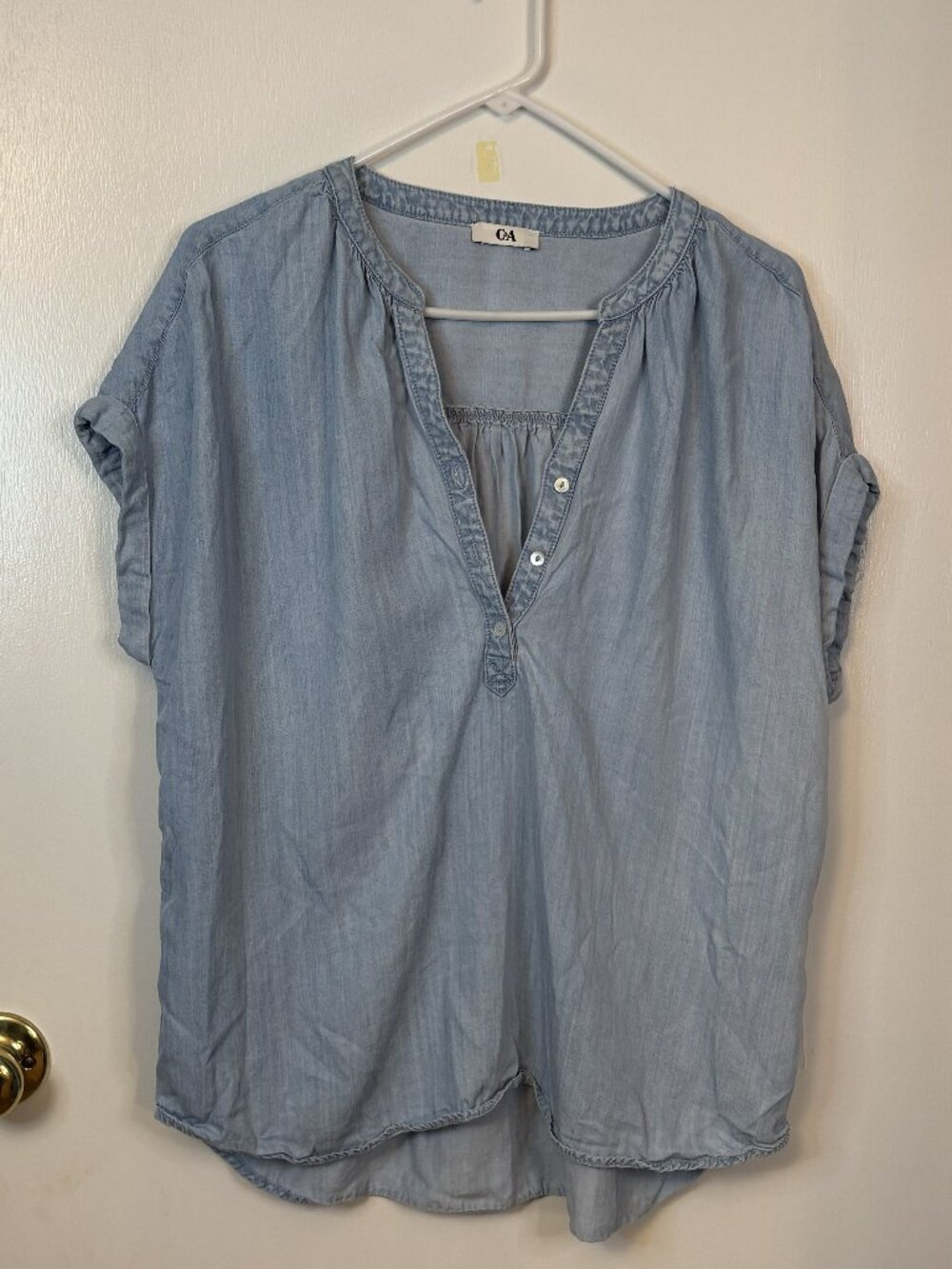 C&A  Chambray Denim top
